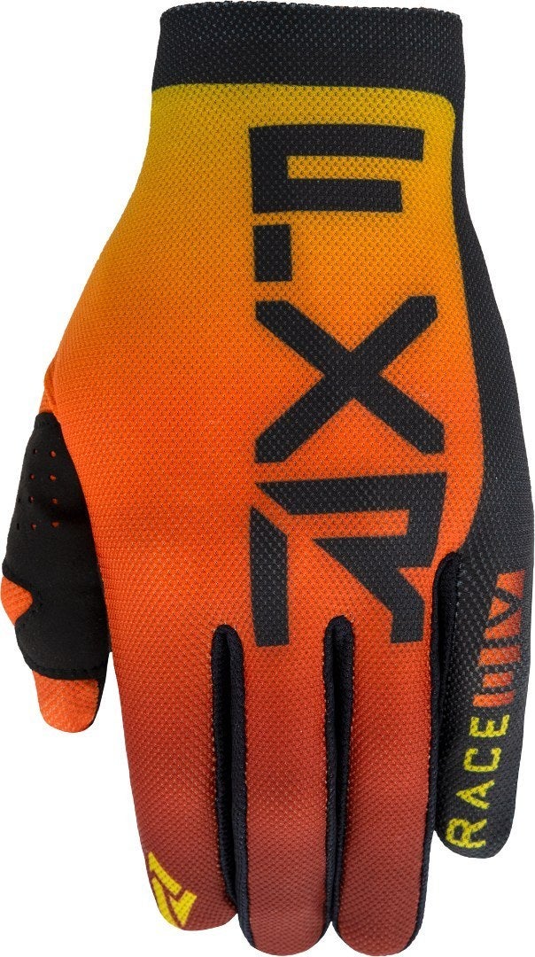 FXR Slip-On Air MX Gear Motocross Handsker orange/sort 2XL Figur 1