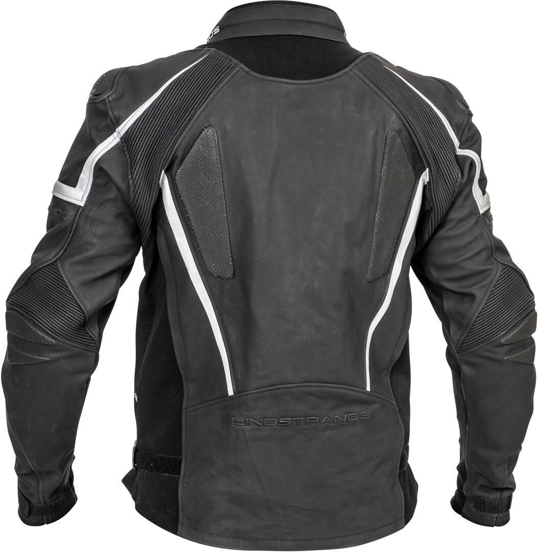 Lindstrands Sanden Motorcycle Leather Jacket black 62 Figure 2