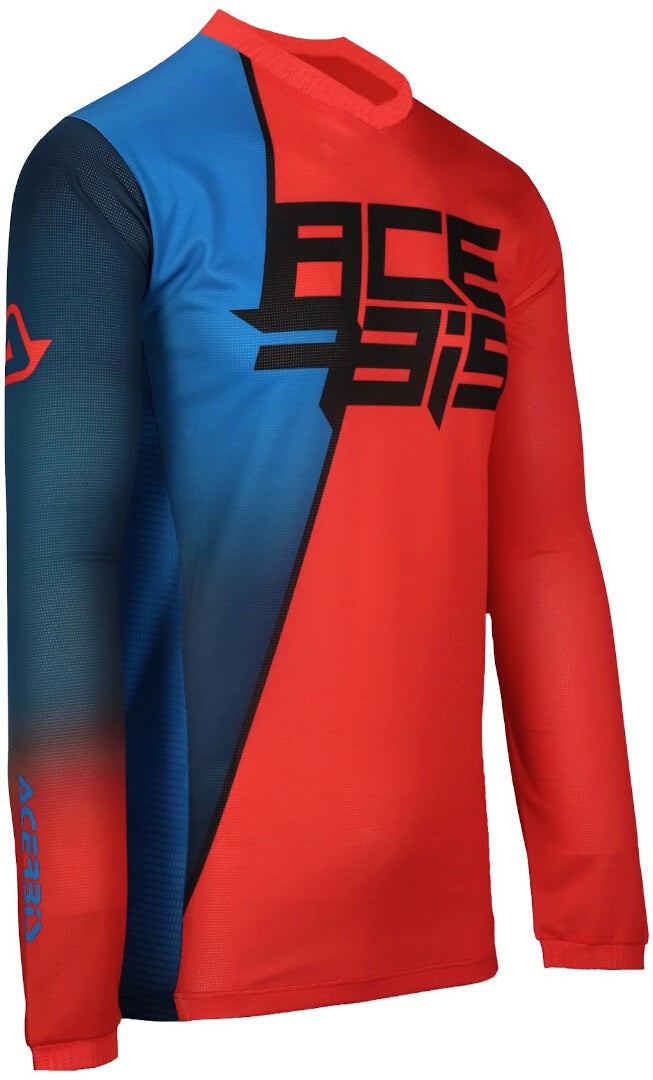 Acerbis MX J-Track 7 Motocross Jersey red/blue M Figure 1
