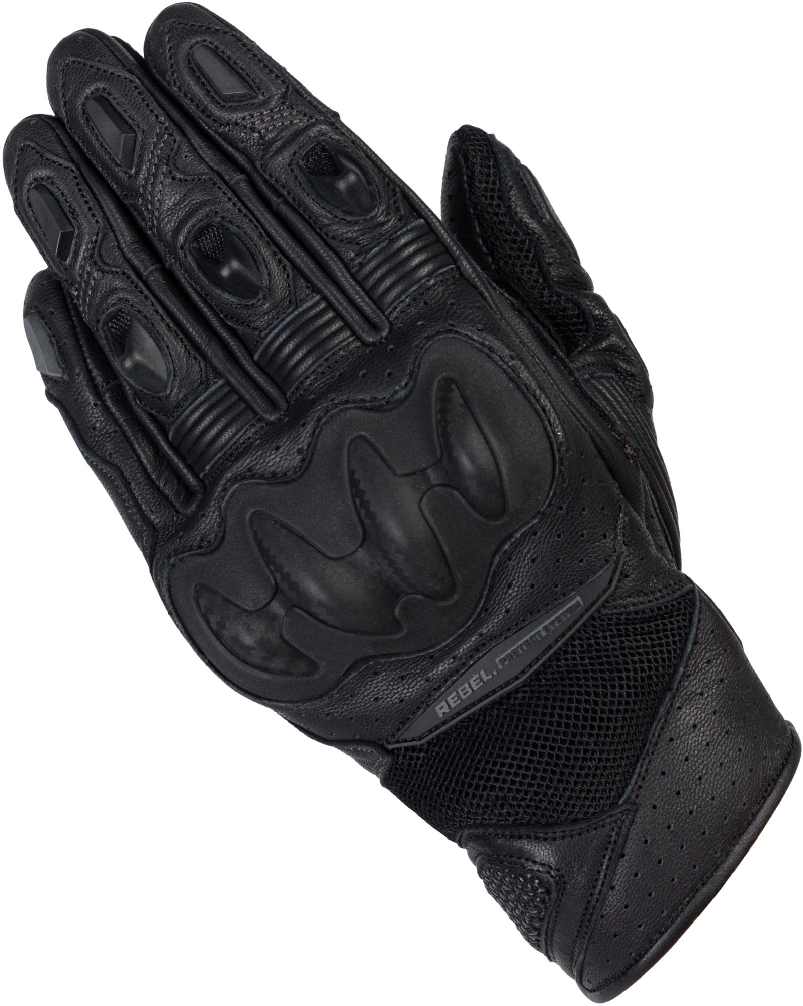 Rebelhorn Flux 2 Mănuși pentru motociclete pentru doamne negru XL Figura 2