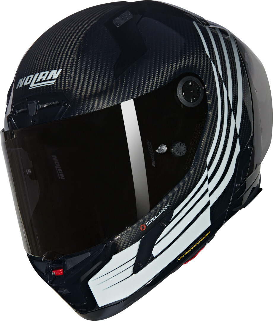 Nolan X-804 RS Ultra Carbon Ala Cască alb/negru XS (55) Figura 1