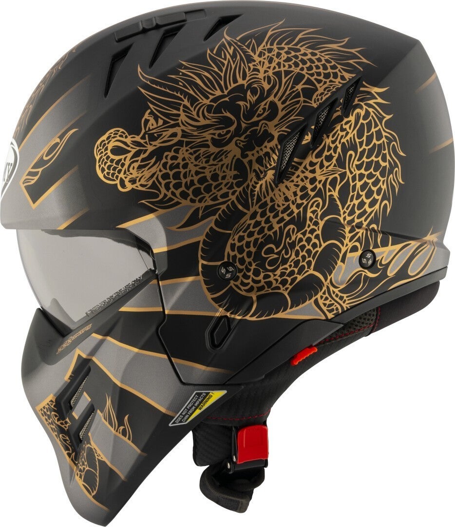 Suomy Armor Dragon Casco Jet Grigio opaco XL (61) Figura 1