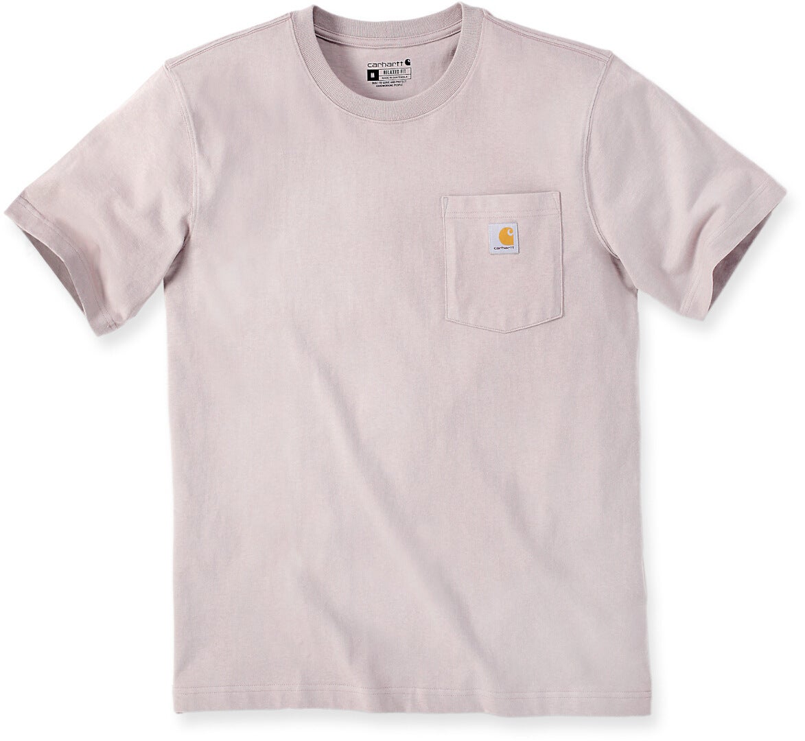 Carhartt Relaxed Fit Heavyweight K87 Pocket Triko šedá/béžová L Obrázek 1