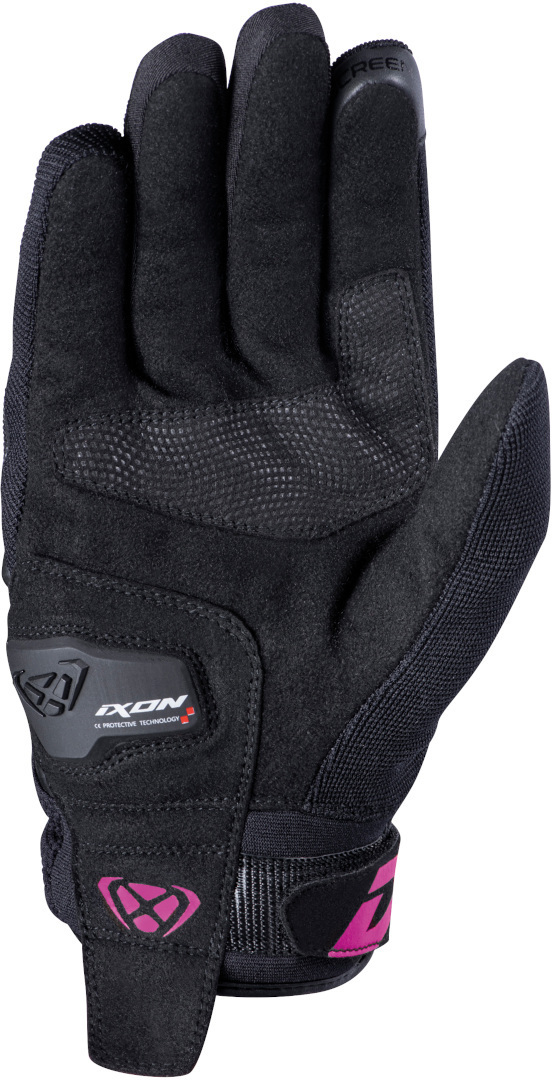 Ixon Pro Blast Mănuși pentru motociclete pentru doamne Negru/roz XS Figura 2