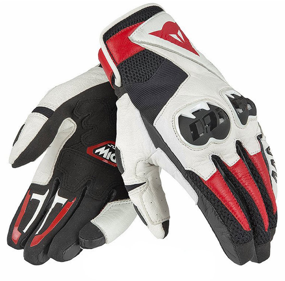 Dainese Mig C2 Motorcykel handsker sort/hvid/rød M Figur 1