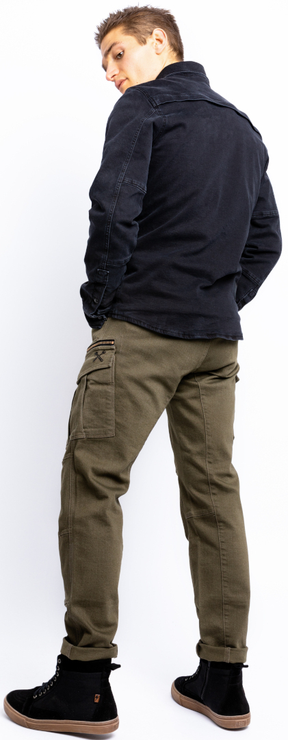 John Doe Defender Mono Motorcycle Textile Pants olive 32 L30 Figure 10
