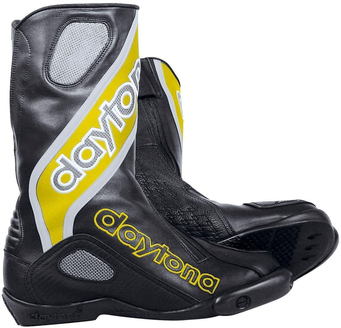 Daytona Evo Sports Motorcycle Boots black/yellow 37 Figure 1