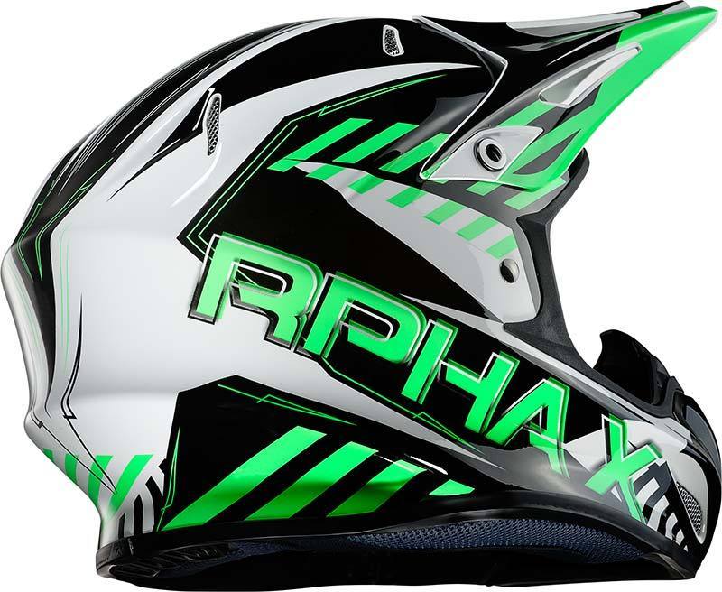 HJC R-PHA X Schuma Casque de Cross noir/orange M (57/58) Figure 5