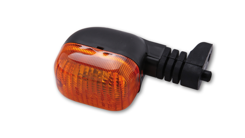 HIGHSIDER Smart Duc-Style Lampa Indikator Kropp Svart / Lins Orange (1st), Fram Vänster & Bak Höger Figur 6