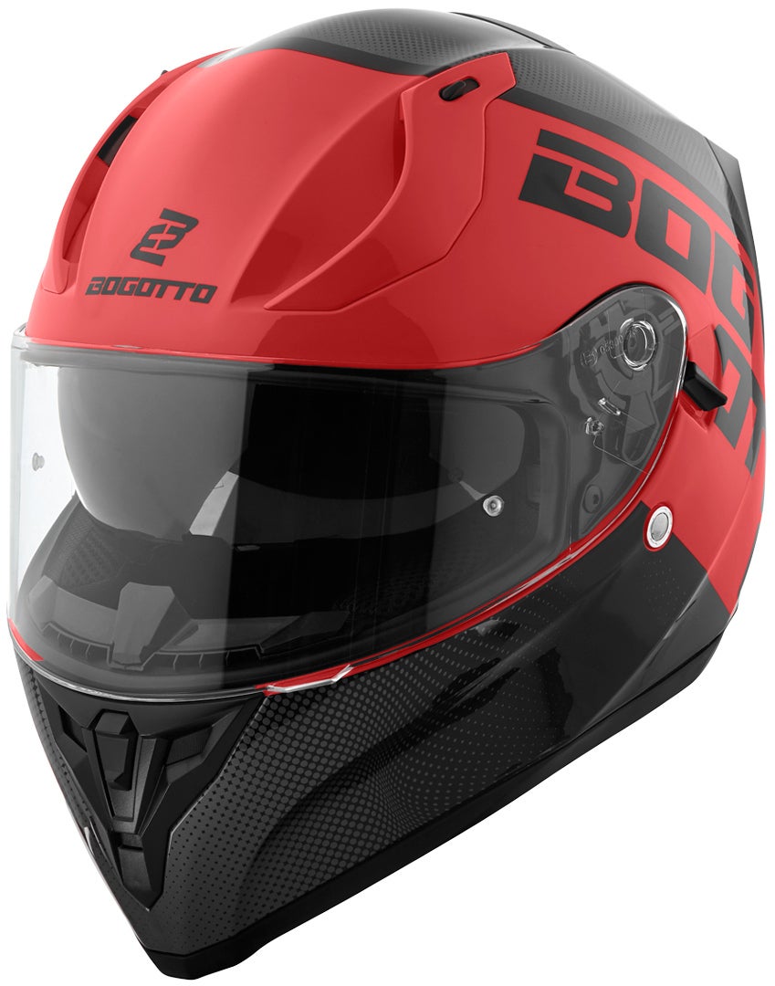 Bogotto V128 BG-X Přilba Černá/červená M Obrázek 2