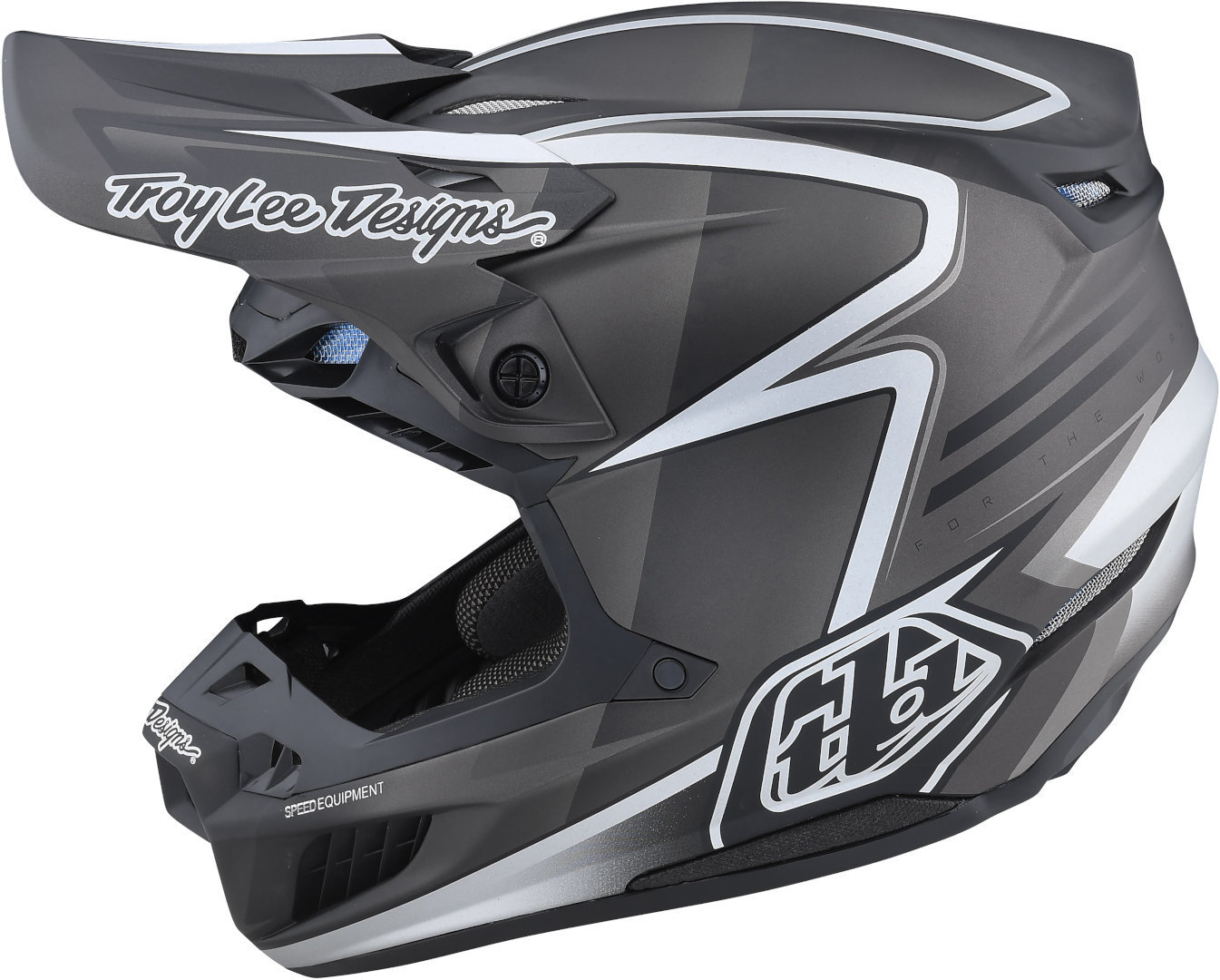 Troy Lee Designs SE5 MIPS Carbon Lines Cască de motocross Black matt XS (53/54) Figura 1
