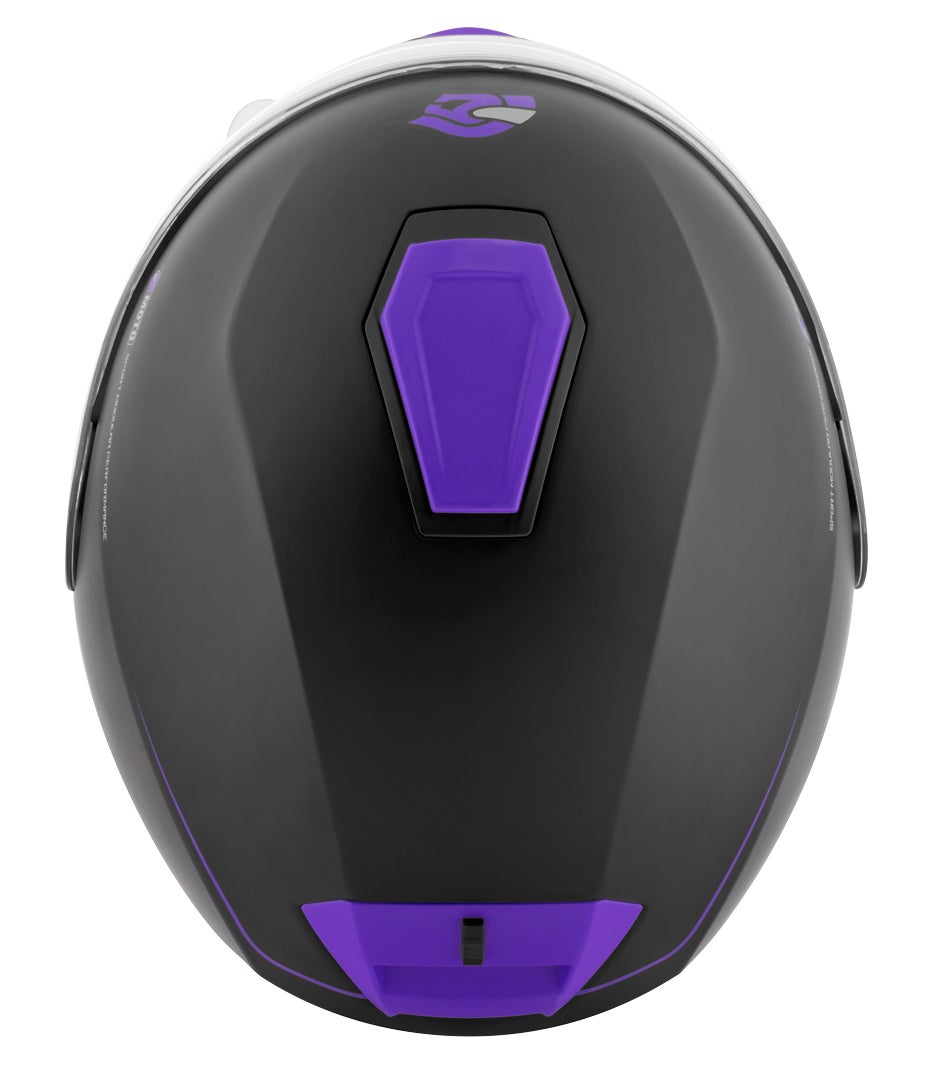 FC-Moto Novo Straight Casco nero/viola S (55/56) Figura 6