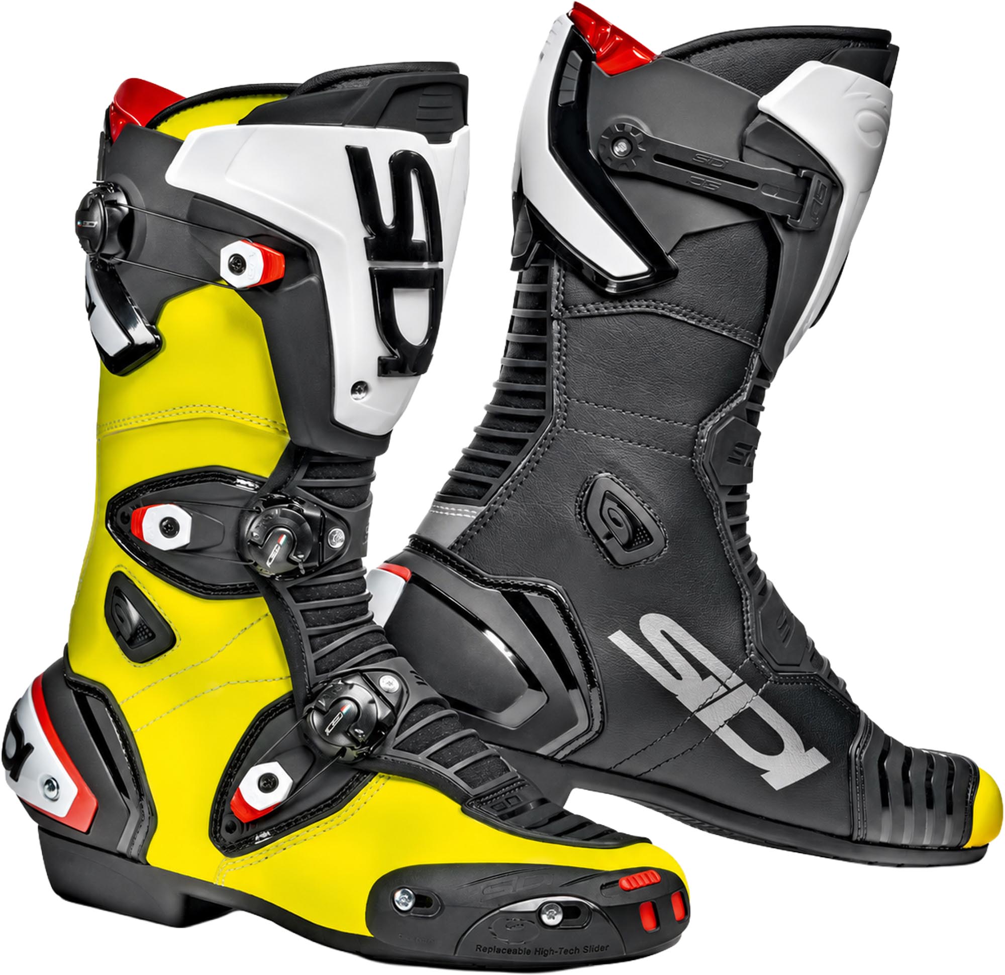 Sidi Mag-1 Motorcykel Støvler sort/gul 39 Figur 1