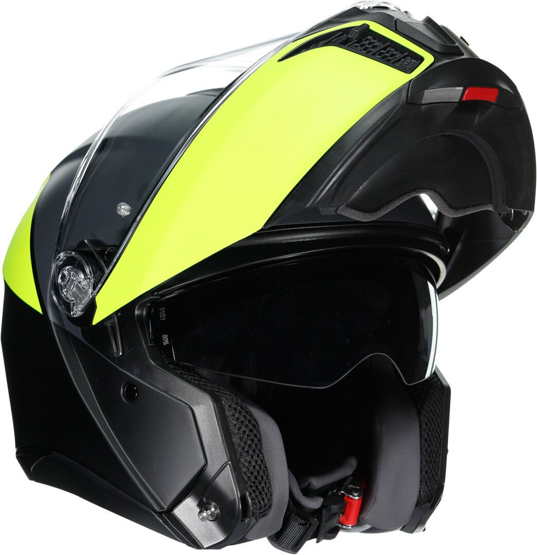AGV Tourmodular Balance Klapphelm schwarz/grau/gelb M (57/58) Abbildung 4