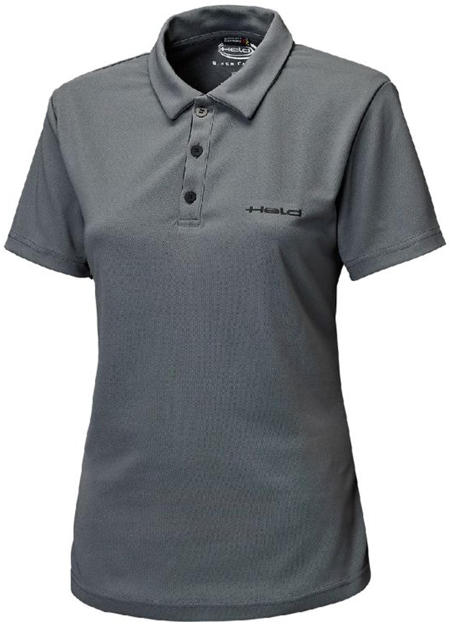 Held Cool Layer Ladies Polo Shirt black/grey M Figure 1