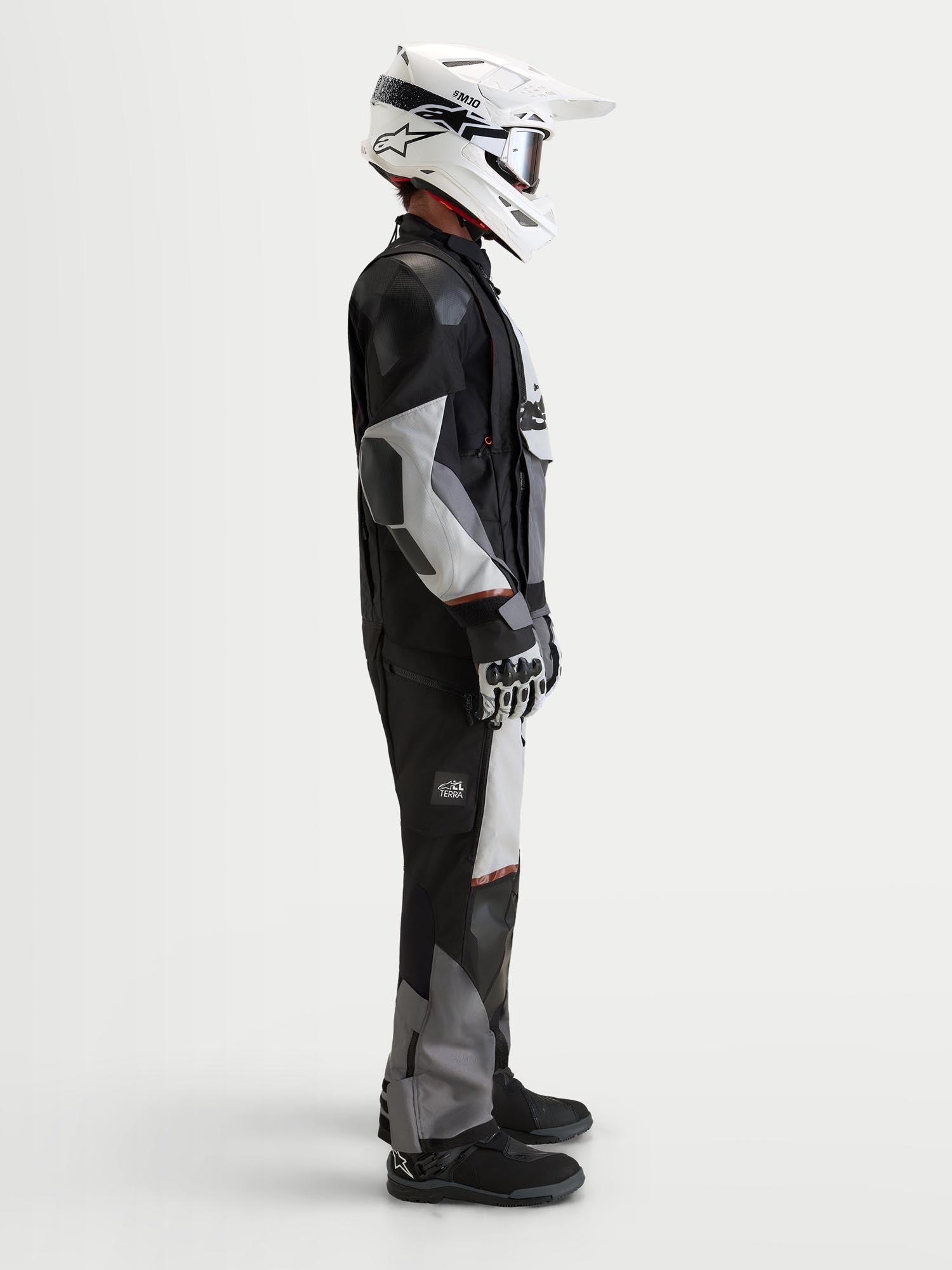 Alpinestars Harok V2 Drystar waterproof Motorcycle Textile Jacket grey/black 3XL Figure 6