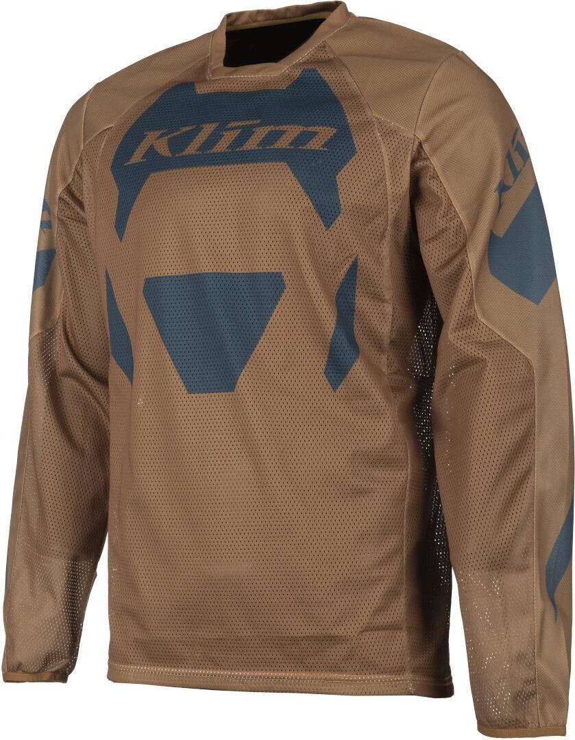 Klim Mojave 2025 Motocross Jersey brown/blue 3XL Figure 1