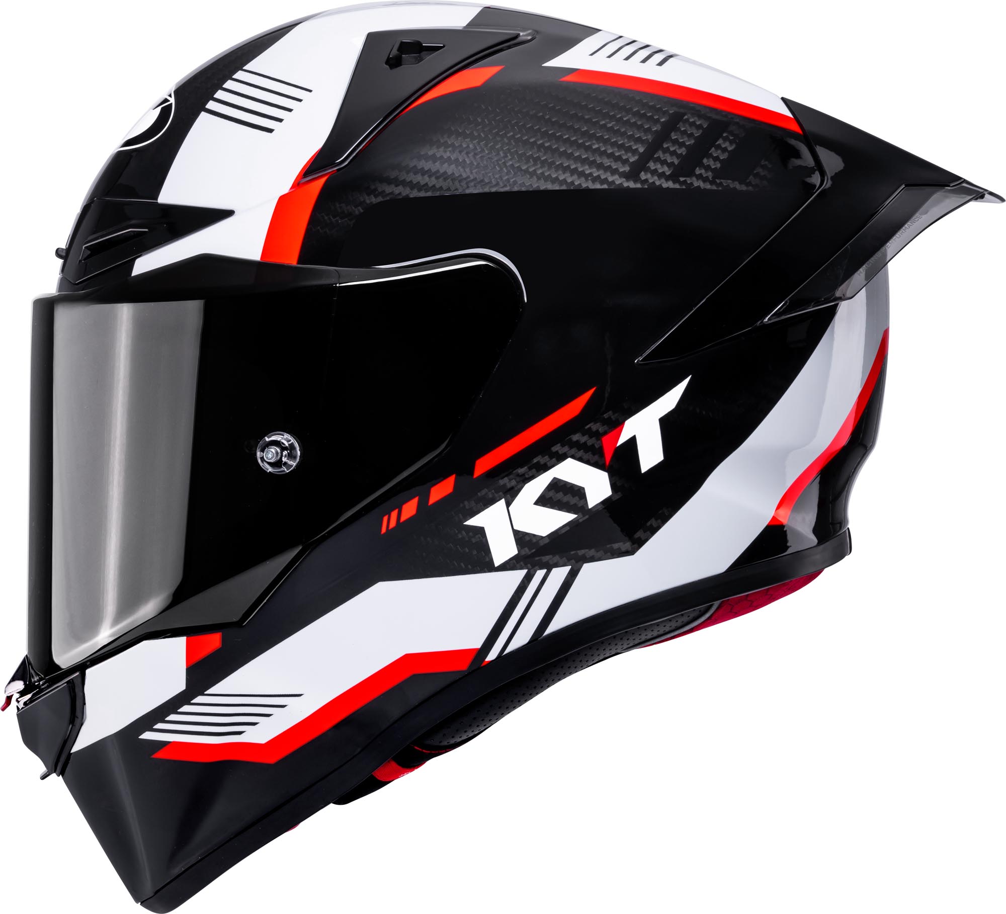 KYT R1R Carbon Zone Helmet carbon/red L (59/60) Figure 2