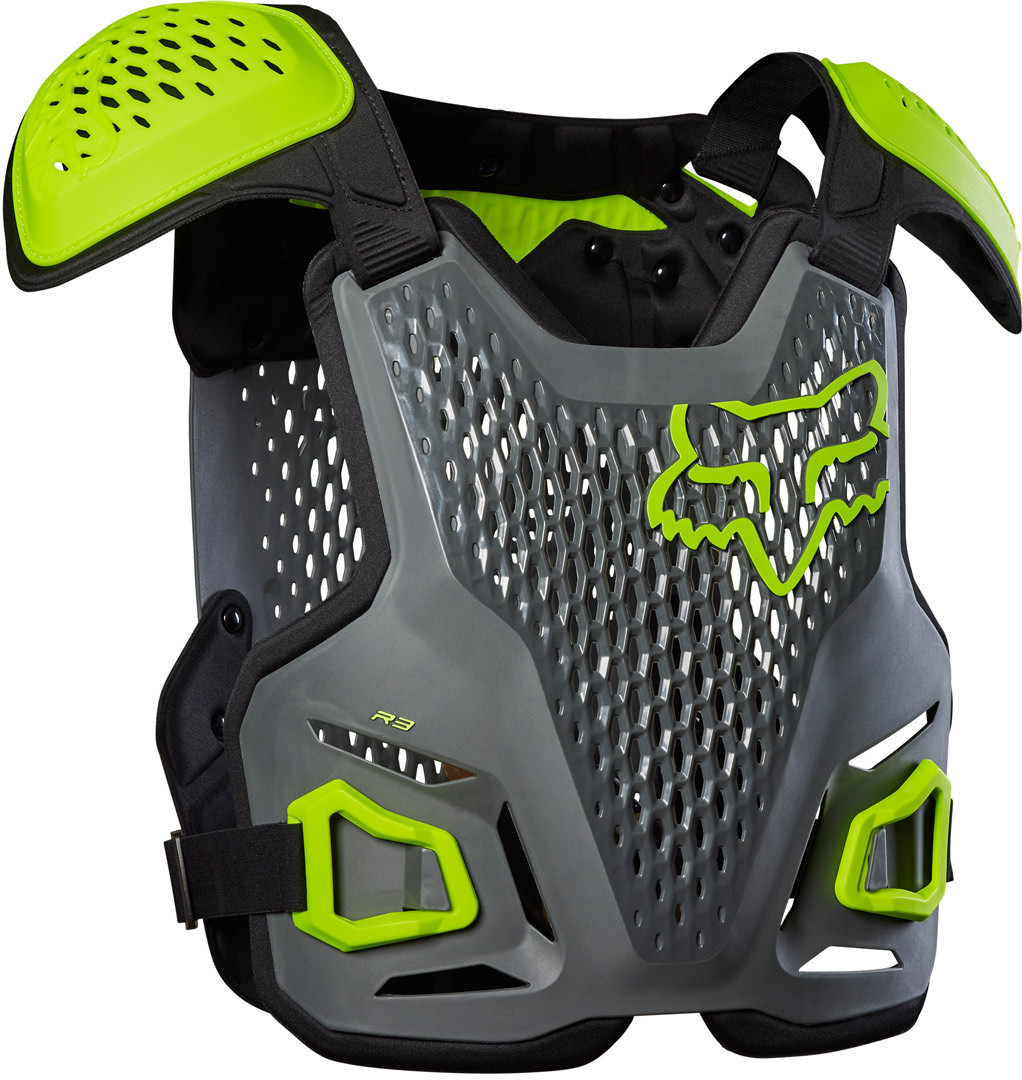 FOX R3 Chaleco Protector verde/gris L/XL Figura 1