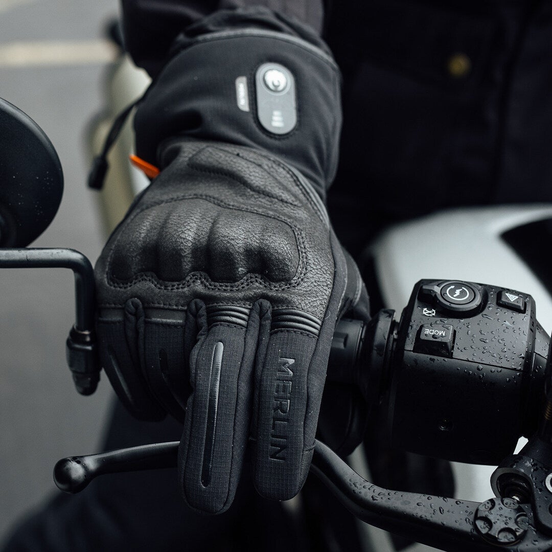 Merlin Curborough D3O Gants de moto imperméables chauffés 3XL Figure 3