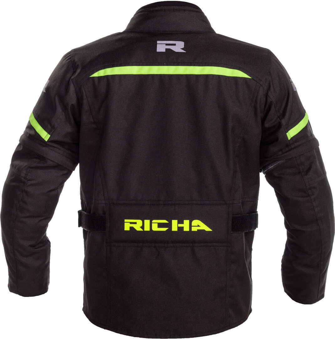 Richa Tipo waterproof Kids Motorcycle Textile Jacket black/yellow 152 Figure 2