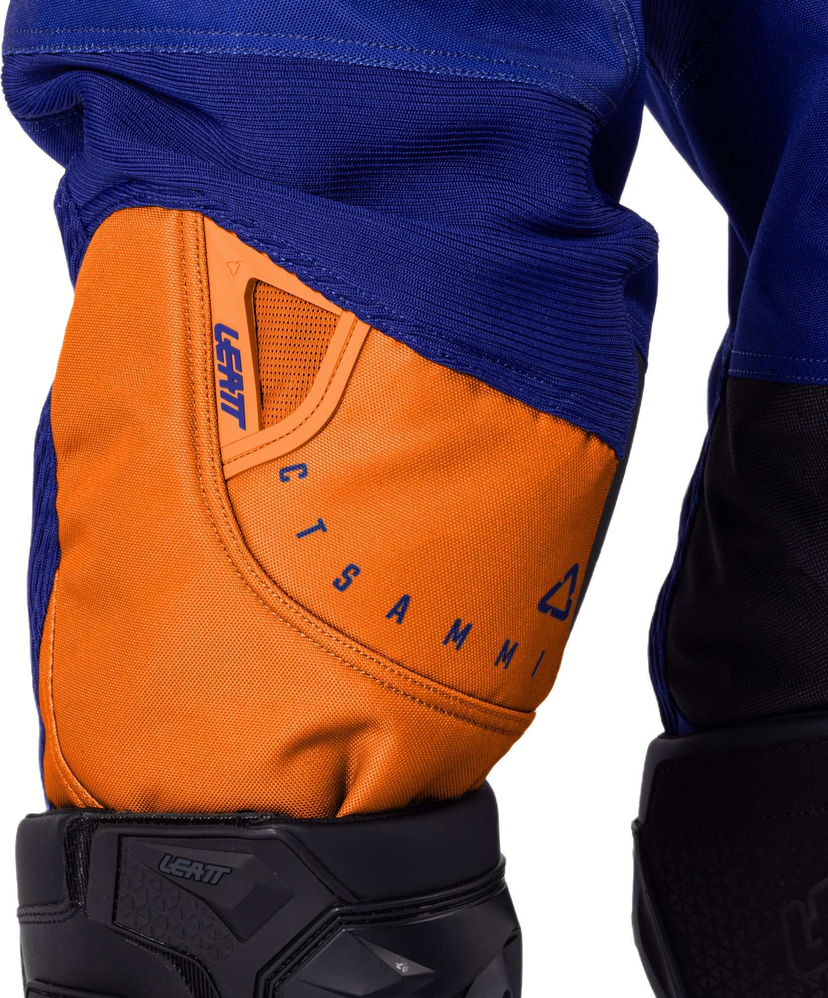 Leatt Moto Ride Kit 3.5 V26 Conjunto de camisa e calça de motocross azul/laranja 2XL Figura 5