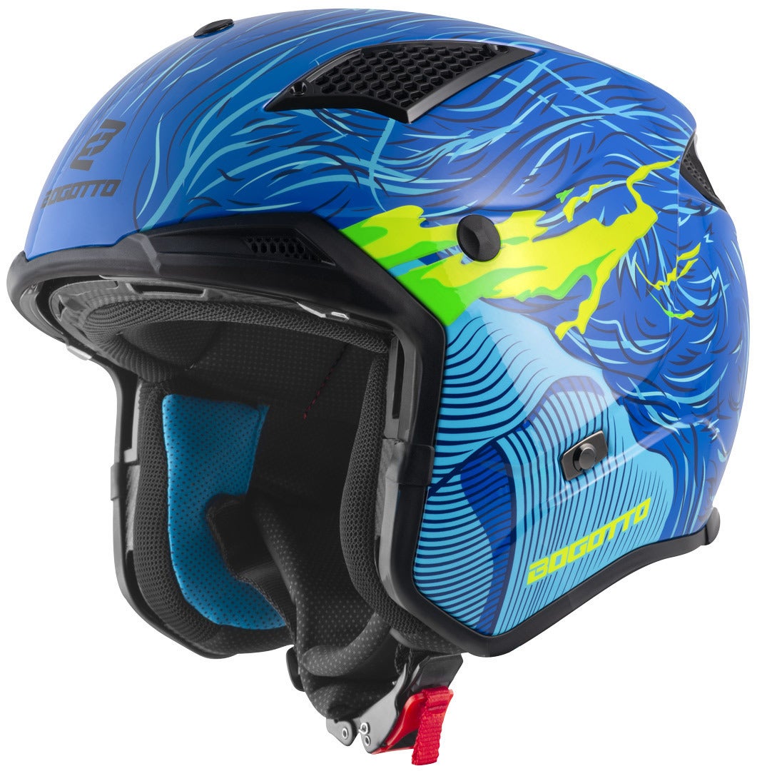 Side view of Bogotto Radic Bestia 22.06 Helmet