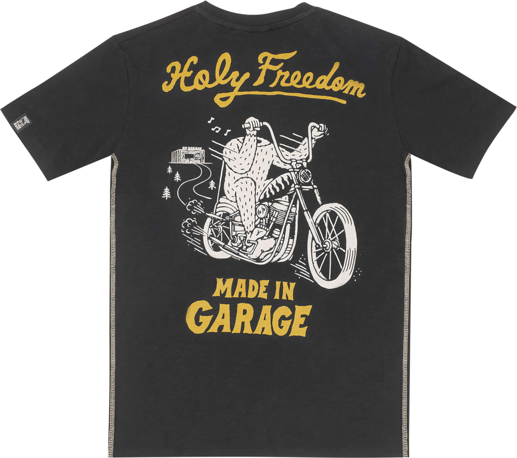 HolyFreedom Yeti nera Camiseta L Figura 2