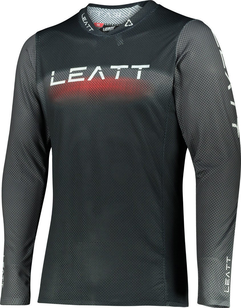 Leatt Moto 5.5 Ultraweld Digital Motocross Jersey Sort M Figur 1