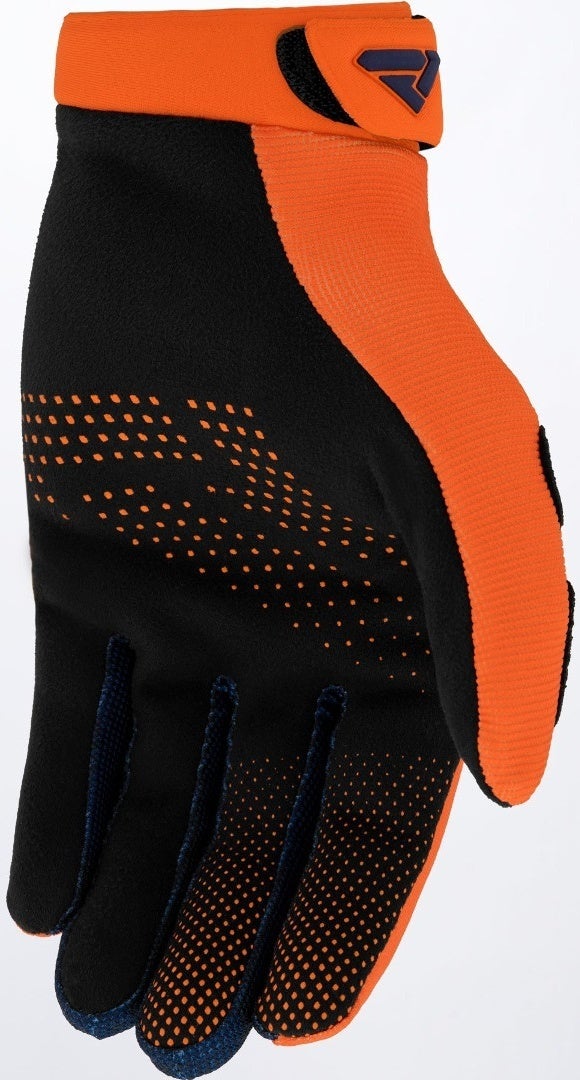 FXR Reflex Luvas de Motocross Laranja/Azul XL Figura 2