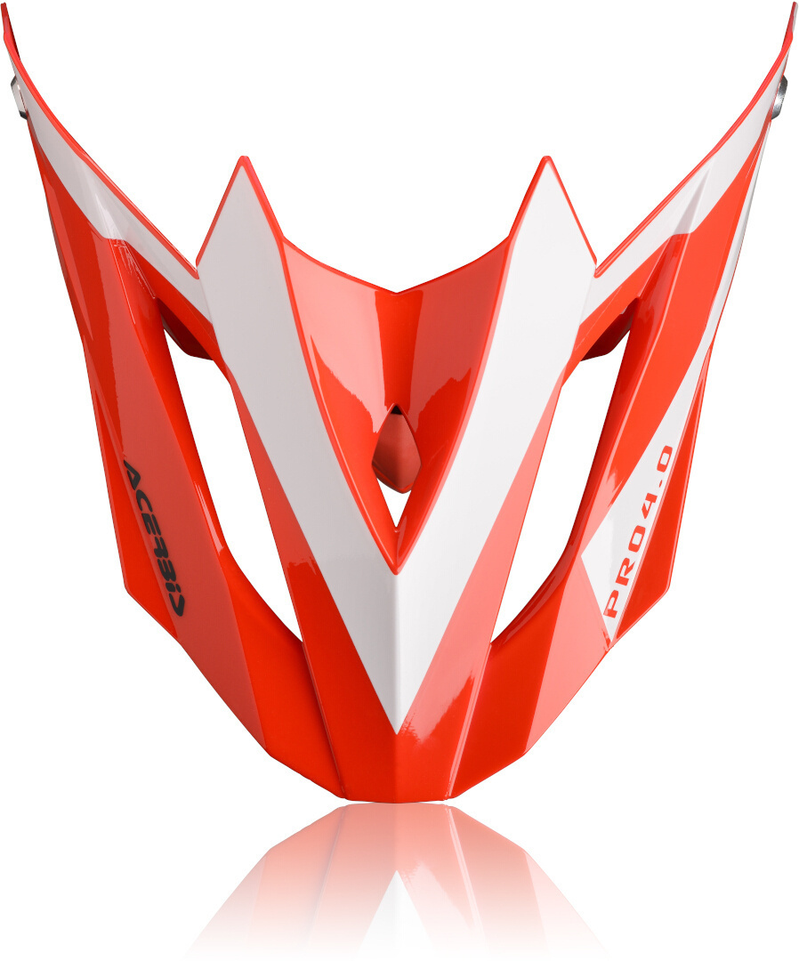 Acerbis Profile 4 Vârful Casca Roșu/Alb Figura 1