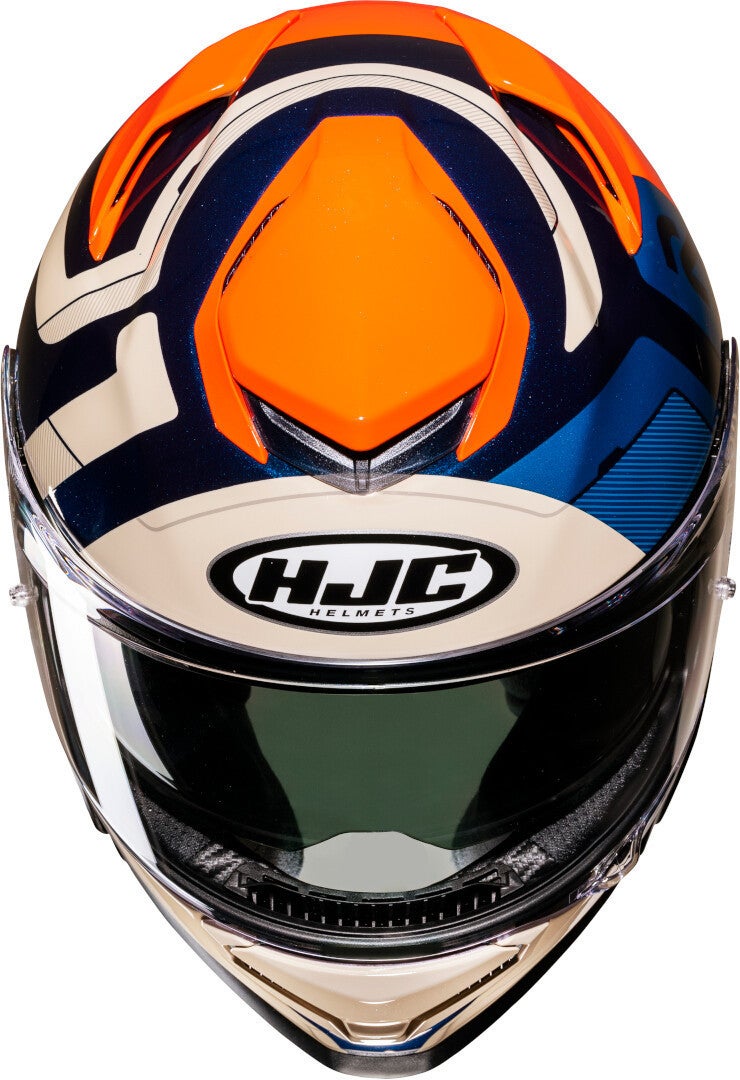 HJC RPHA 71 Cozad Casque Blanc/Bleu/Orange XL (60/61) Figure 3
