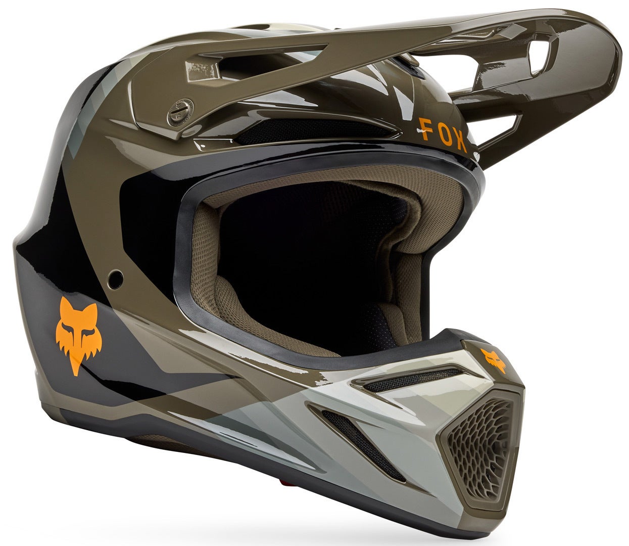 FOX V3 Fade MIPS Motocross Helm braun/schwarz L (59/60) Abbildung 1