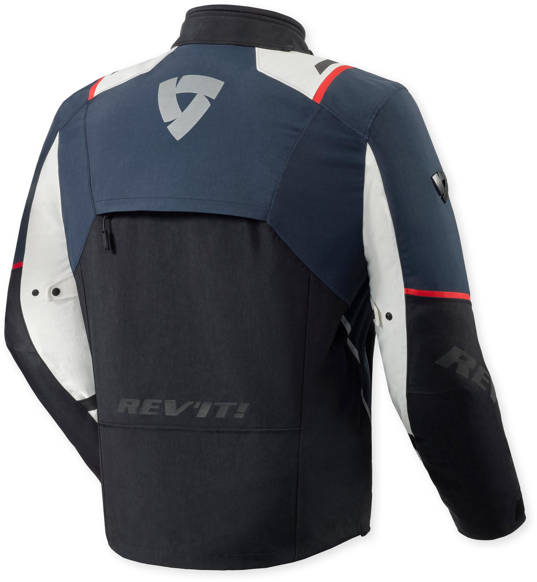Revit Fractal H2O wasserdichte Motorrad Textiljacke blau/weiß M Abbildung 2