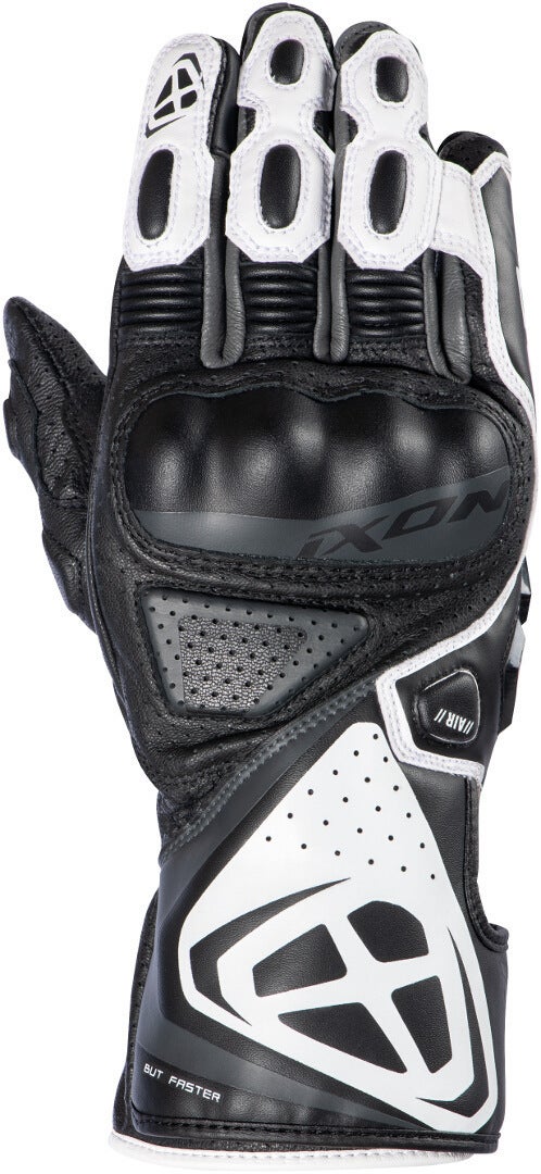 Ixon GP5 Air Motorcykelhandsker Sort/hvid M Figur 1