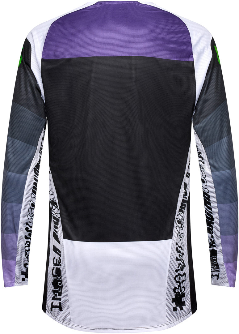 FOX Flexair Grid Tricou de motocross Negru/mov XXL Figura 10