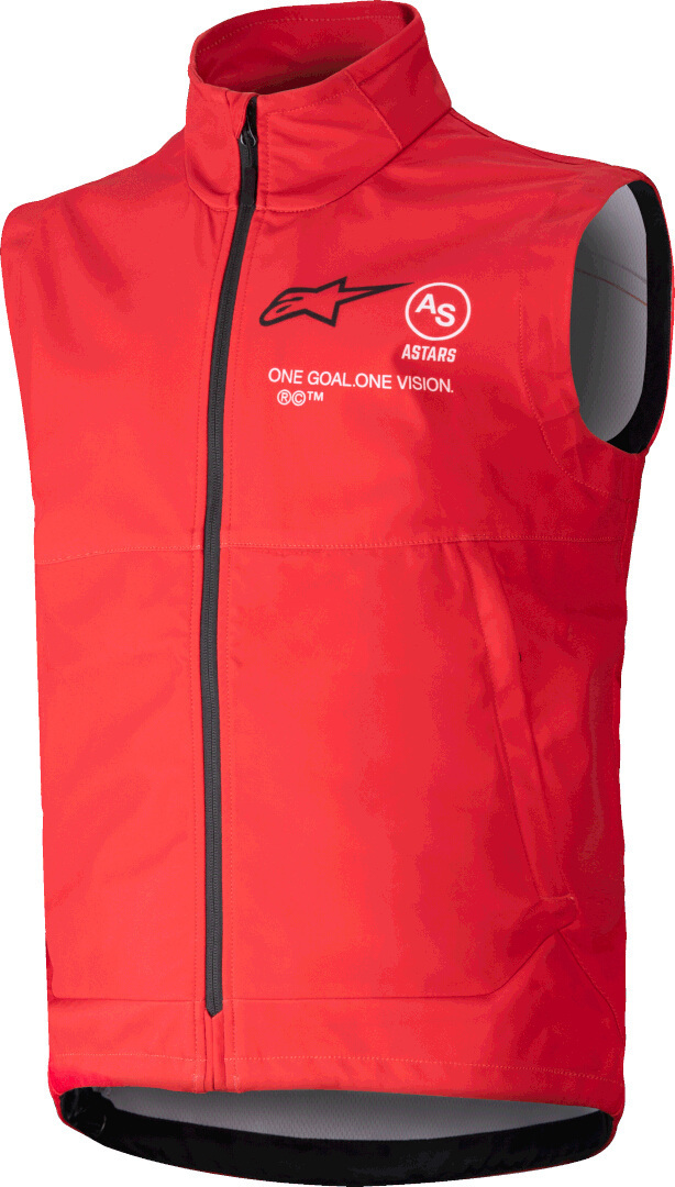 Alpinestars Techstar Softshell モトクロスベスト 赤 M 図1