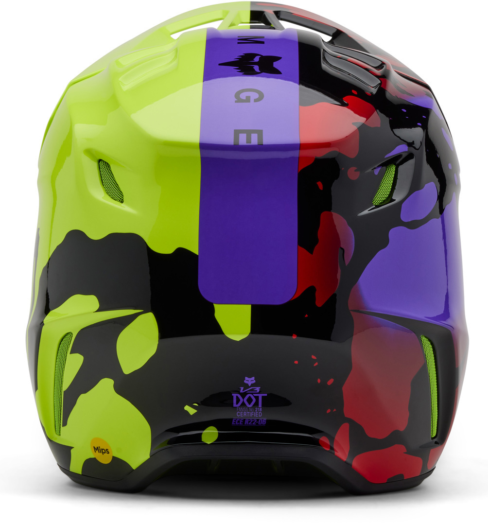 FOX V3 Throttle MIPS Casco da motocross M (57/58) Figura 5
