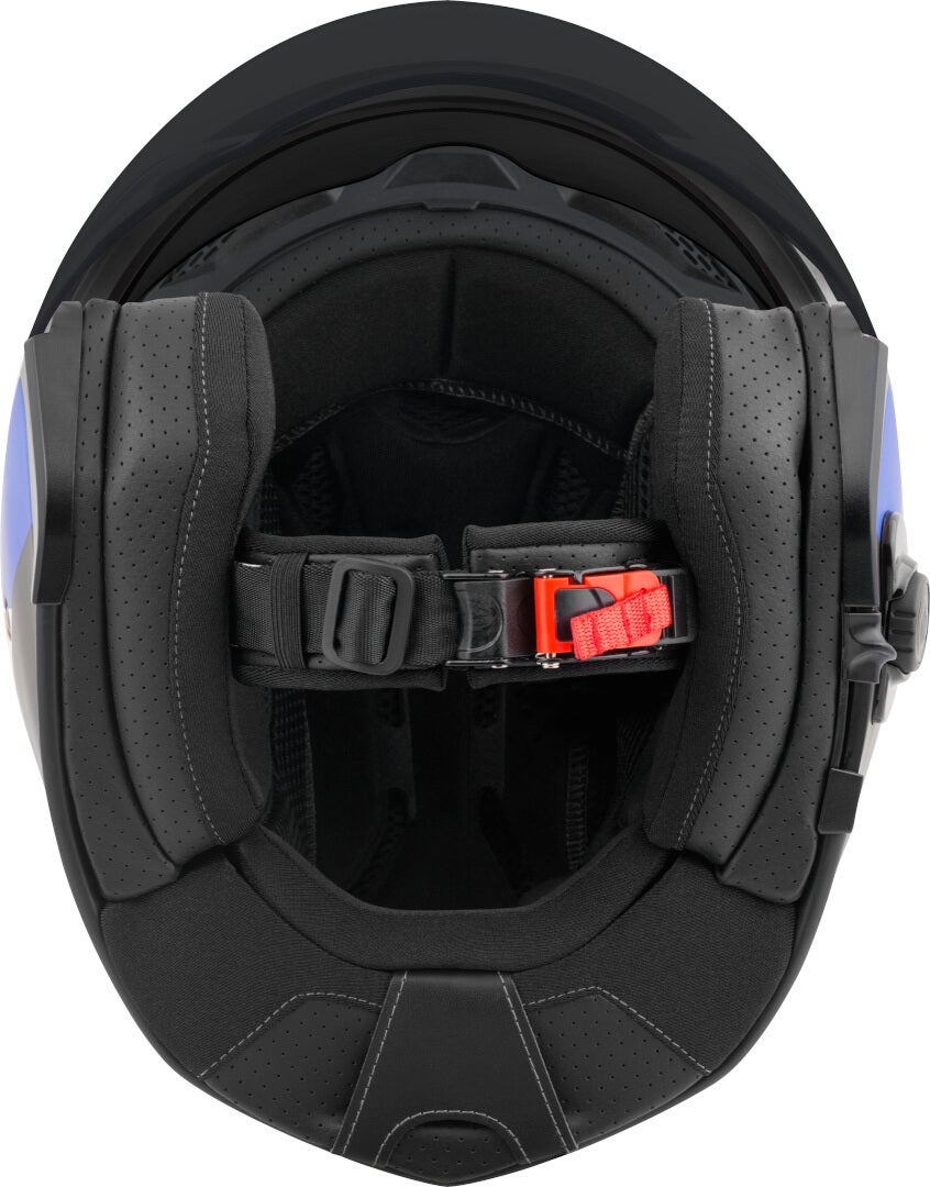 Side view of Bogotto H586 BT Illus Bluetooth Jet Helmet