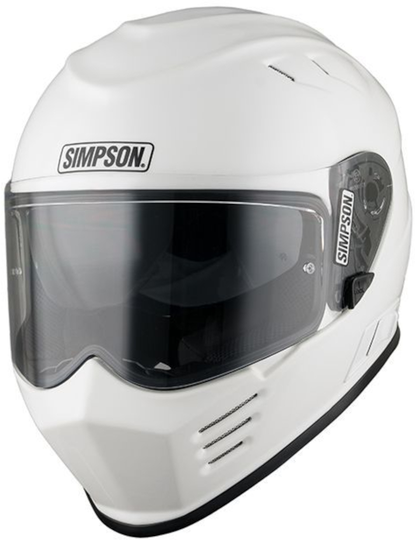 Simpson Venom Solid 06 Helm Wit XL (62) Figuur 1