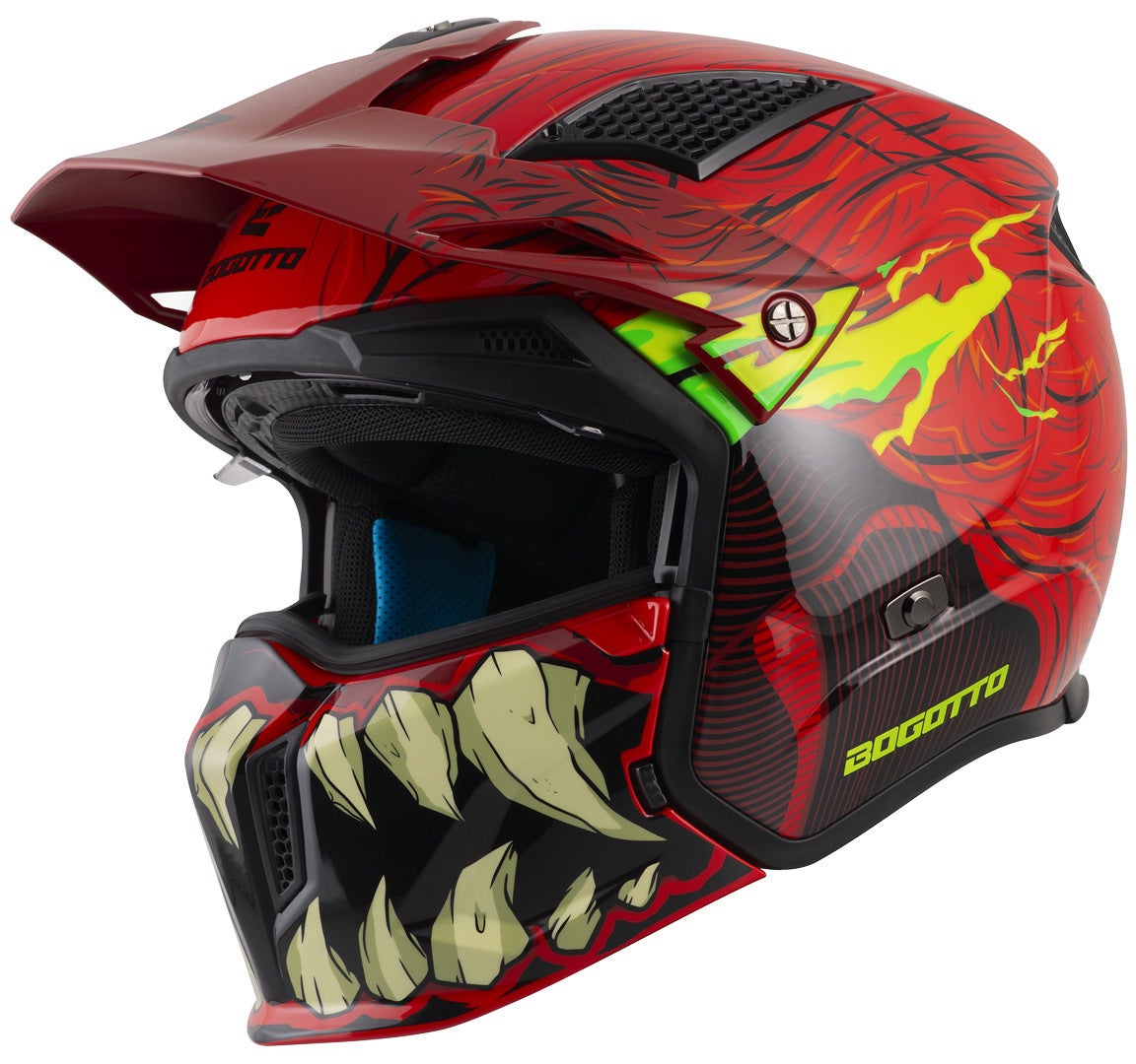 Side view of Bogotto Radic Bestia 22.06 Helmet