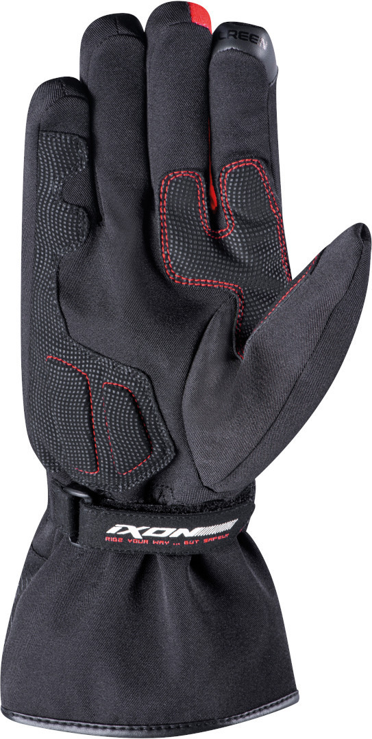 Ixon Pro Globe Mănuși de motocicletă Negru/Roșu M Figura 2