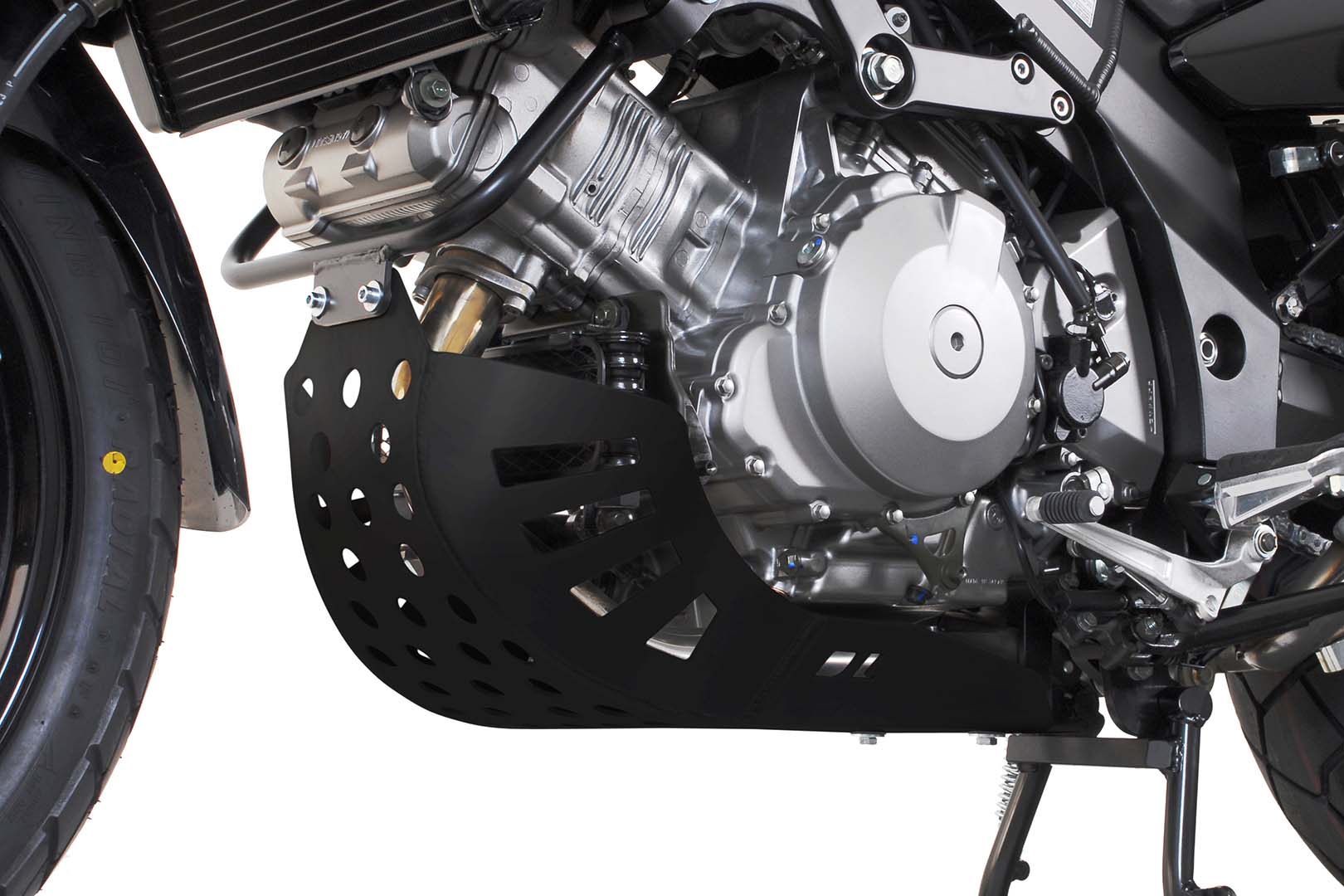 SW-Motech Motorskydd - Svart. Suzuki DL 1000 V-Ström / Kawasaki KLV 1000. Figur 1