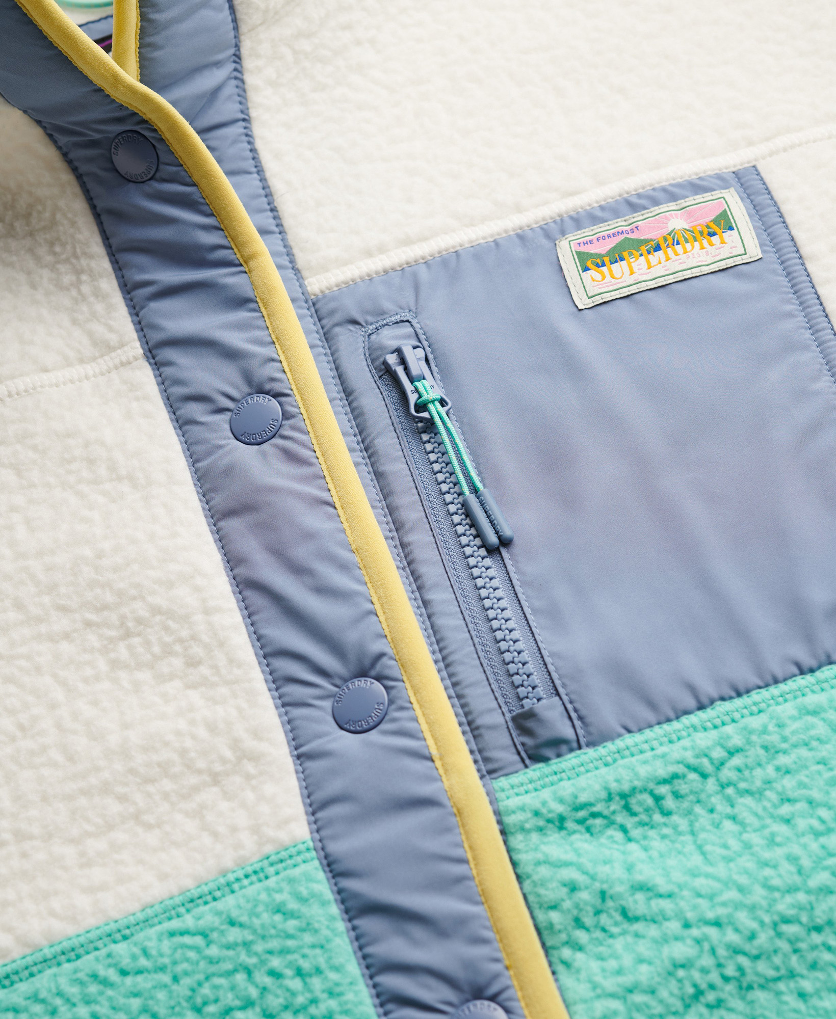Superdry & Co Dames Fleece Jas 8 Figuur 8