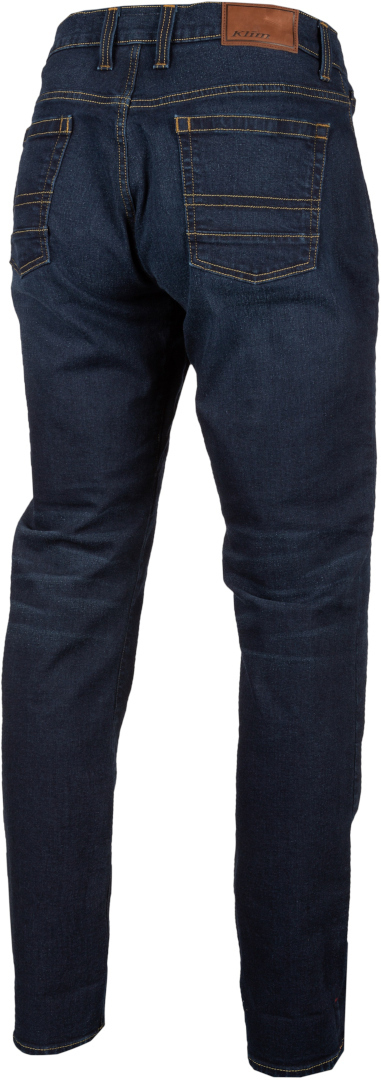 Klim K Forty 3 Tapered Stretch Denim Motorcycle Jeans dark blue Long 32 Figure 7