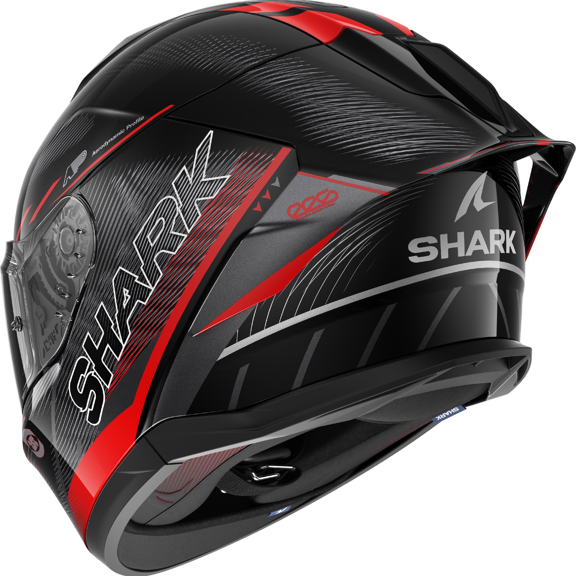 Shark Skwal Cup Speed Tech Prilba čierna/červená/antracit XS (53/54) Obrázok 2