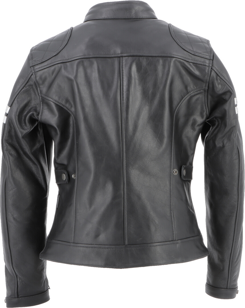 Helstons Chica Buffalo Damen Motorrad Lederjacke schwarz L Abbildung 3