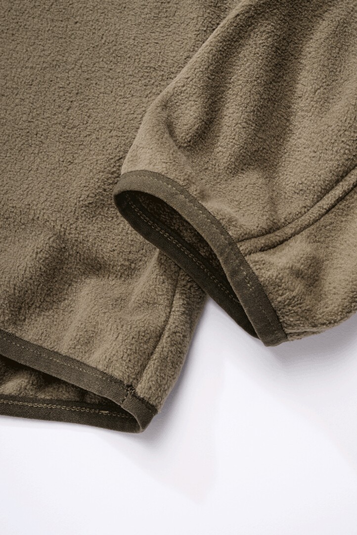 Brandit Fleece Tröja med halv dragkedja Oliv XXL Figur 2