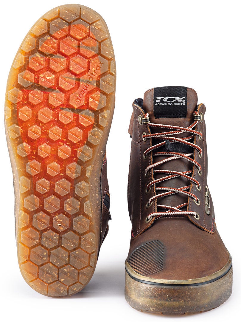 TCX Dartwood Chaussures de moto imperméables Marron 39 Figure 5