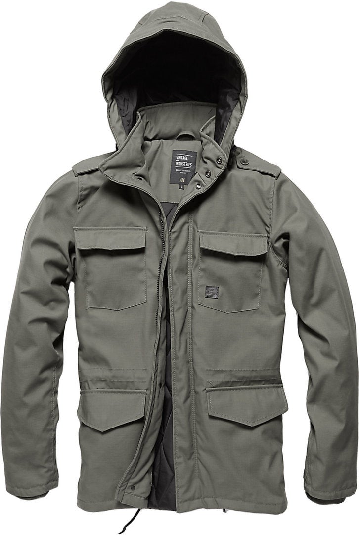 Vintage Industries Darren Parka Giacca grigio 3XL Figura 1
